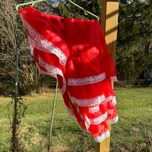 Vintage Colonial Lace Curtain Set.